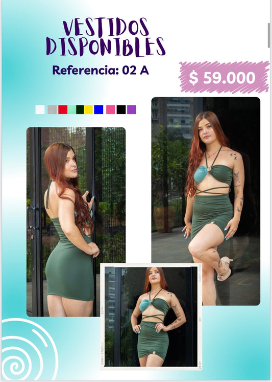 Hermoso vestido universal de varios colores